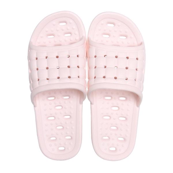 Cheap Pink Color Pvc Slippers Bottom Hole Shoes Unique Out Sole Long Life Span for sale