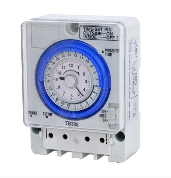 Cheap Chargeable mechanical timer Switch AC220V TB388 for sale