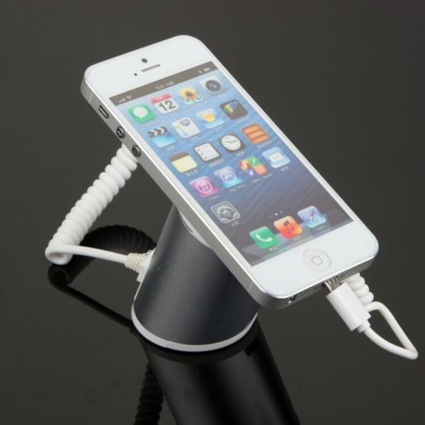 Cheap COMER anti-lost security display stand for mobile phone shop with alarm and charging function for sale
