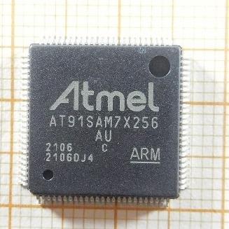 Cheap AT91SAM7X256C-AU IC Electronic Components 16/32-Bit -40°C ~ 85°C for sale
