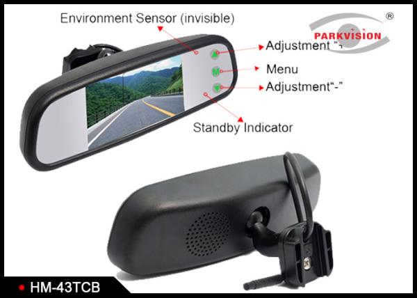 Cheap High Brightness Mirror Mounted Reversing Camera With Changeable Bracket for sale