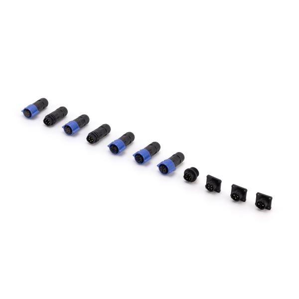 Cheap Nylon Panel Mount Plug , New Energy IP67 2 Pin Waterproof Connector Plug for sale