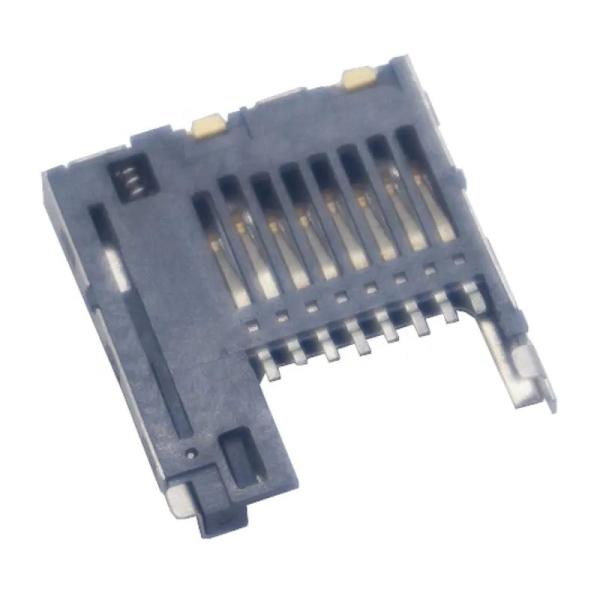 Cheap 1.85H 8 Pin Micro SD Memory Card Holder Push Push Internal Welding Type Socket for sale