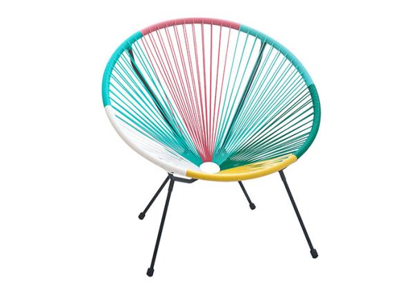 Cheap High Density Weaving Garden Rattan Chair , Stackable Rattan Patio Chairs for sale