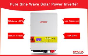 Best High Quality Output Power Factor 0.9-1.0 6kW 48V Solar Inverters with LCD Display wholesale