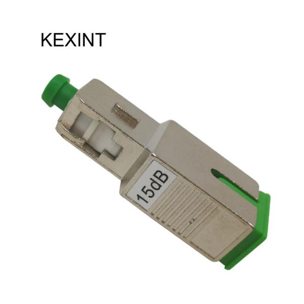 Cheap Fixed Fiber Optical Attenuator 10 DB  15 Db , LC UPC Single Mode Attenuator for sale