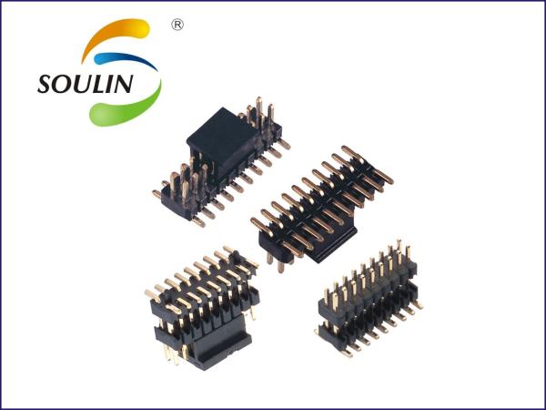 Cheap PCB Circuit Board 1.27 Mm Pitch Header SMT Tape Reel Gold Plated for sale