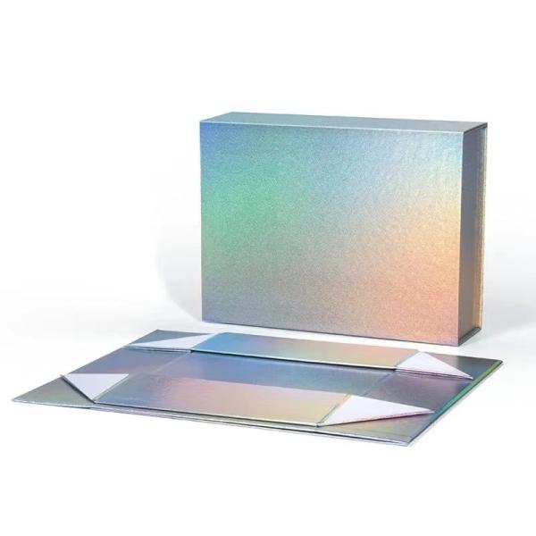 Cheap Rectangle Rigid Cardboard Box , Practical Magnetic Closure Rigid Boxes for sale