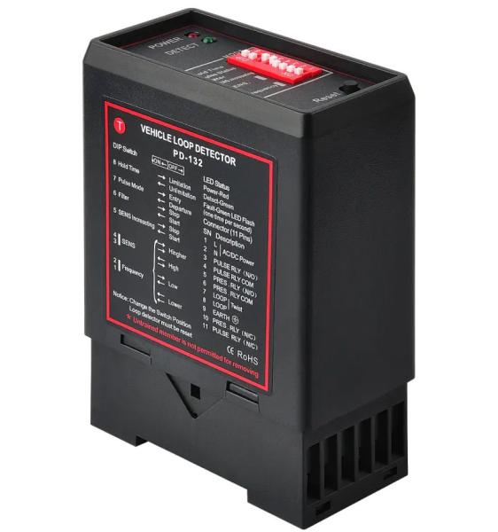 Cheap Automatic Parking Barier Gate Vehicle Ground Loop Detector Ac 110v 220v 230v Dc 12v 24v Pd132 for sale