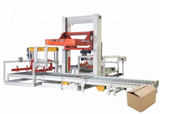 Cheap Stacking Robot Palletizer Machine 380V Auto Stretch Wrap Machine for sale