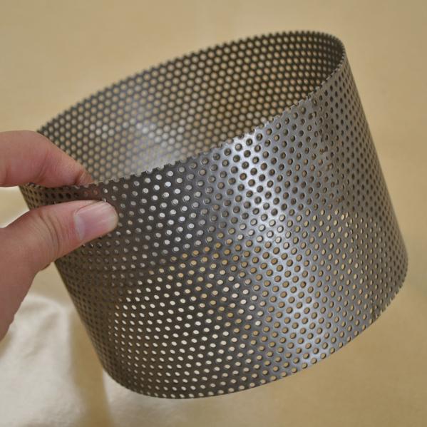 Cheap Customize Stainless Steel 304 Perforated Metal Tube Cylinder For Oil Field Pipeline Filter for sale