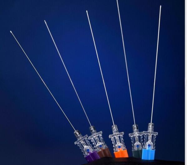 Cheap Color Coded Disposable Anaesthesia Spinal Needle with Quincke Tip or Pencil Point Tip for sale