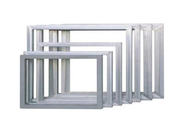 T / X Shape Customized Screen Printing Frame With Polyester Mesh For Cloth
