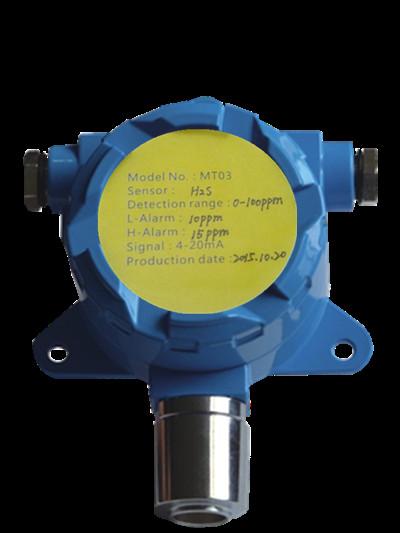 Cheap One Replay Output Fixed Gas Monitors , Ammonia Gas Detector Continuous Operation for sale