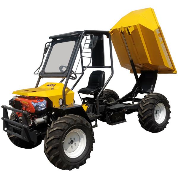 Cheap Articulate Turning Type Palm Oil Tractor Compact Dimensions 3.65m X 1.72m X 2.15m for sale
