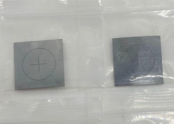 Cheap ASME-2007 Magnetic Particle Testing PAGE Number V Test Shim Test Piece CX-230 for sale