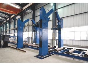 Best 360° Chain Overturning I Beam Rotator Use 4x1.5 KW Motors Loading Capacity of T Tons I Beam Rotator wholesale