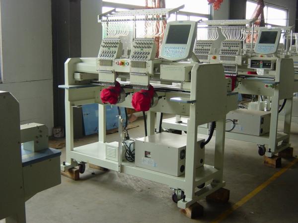 Cheap Multipurpose 2 Head Embroidery Machine , Computer Machine Embroidery For Business for sale