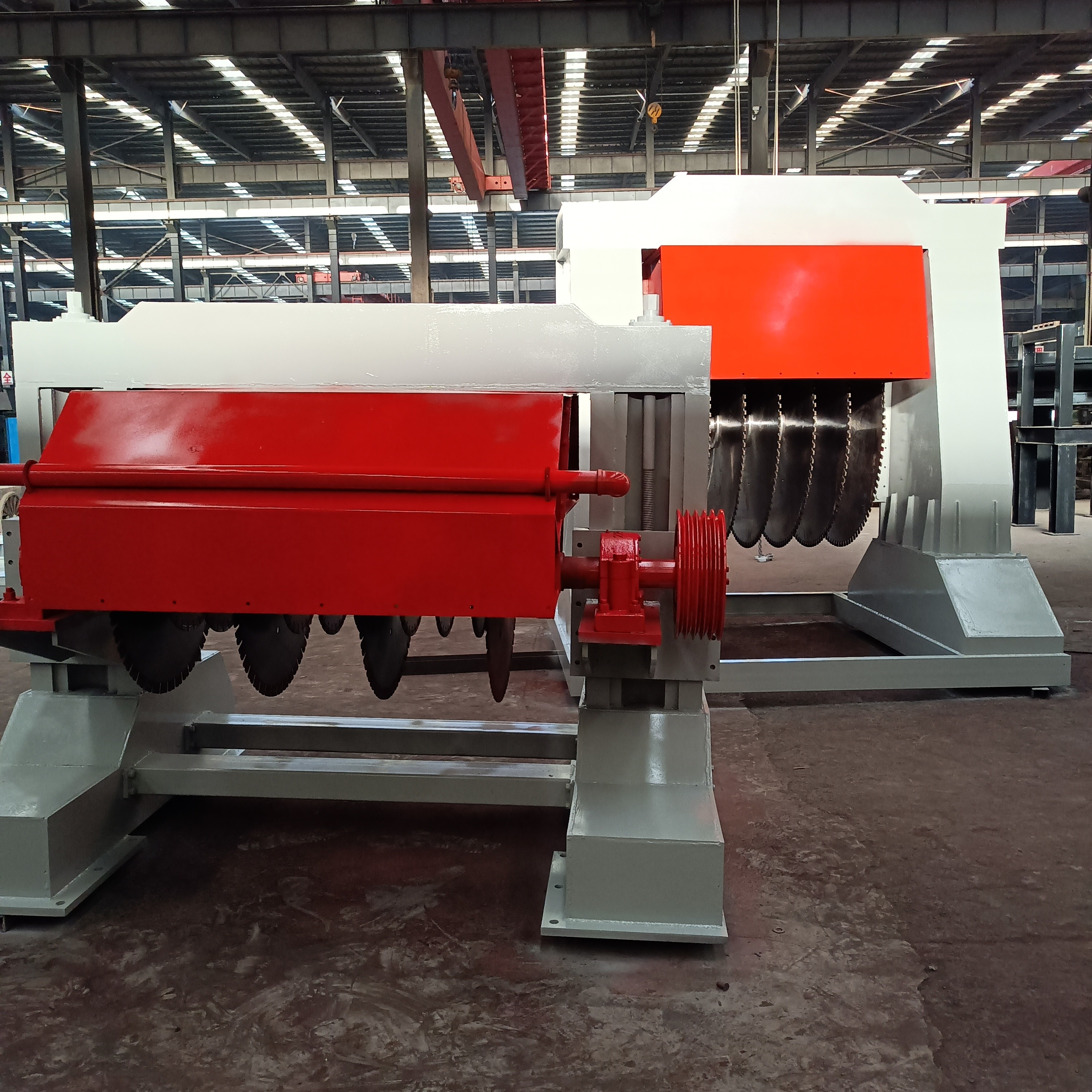 1100mm Multi Blade Granite Cutting Machine With PLC Automation With Time Control