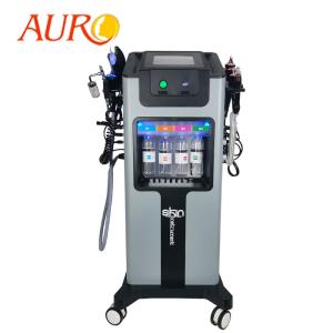 China 1.5 MHz Hydrafacial H2O2 Bubble Machine 8 In 1 Water Oxygen For Salon on sale
