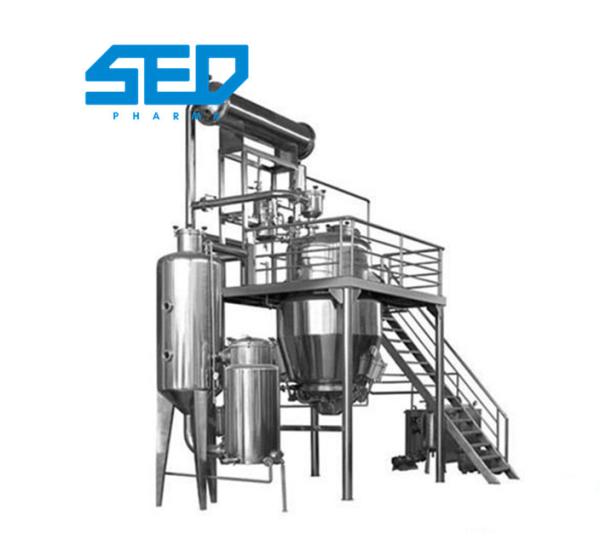Cheap Herb Extraction Machines Chinese Herbal Solvent Recovery Extractor With Multi Functional for sale
