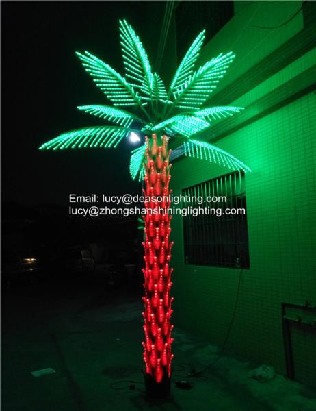 Cheap led lighted palm trees for sale