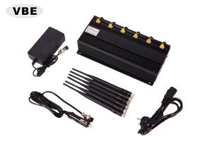 Power Adjustable Mobile Phone Signal Blocker With 6 PCS Omni Antennas