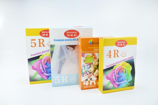 Cheap Single Sided Glossy 90gsm A4 Cast Coated Photo Paper for sale