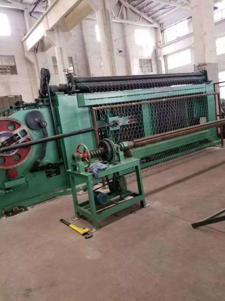 Cheap Mitsubishi PLC  Automatic Gabion Mesh Machine / Production Line For Seawall Entrench for sale
