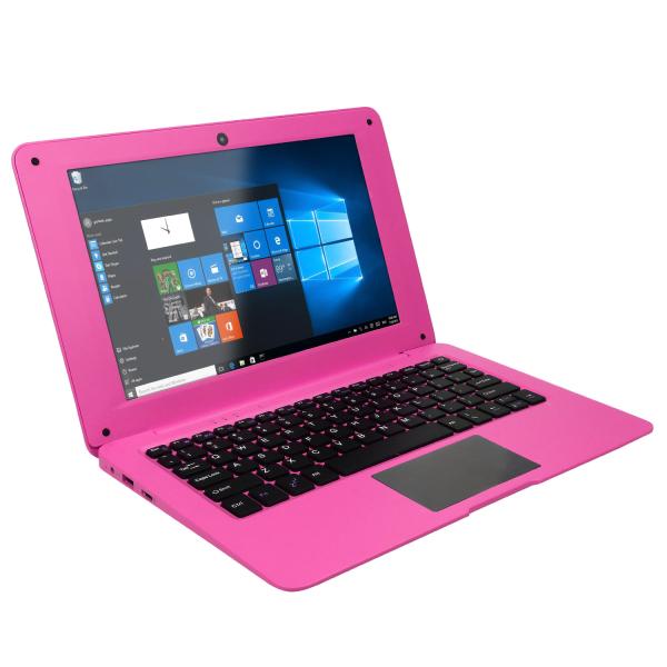 Cheap Mini Portable Laptop Computer 10.1 Inch with Pink Color Display Resolution 1280*800 Win 10 Z8350 IPS 2G 32G for sale