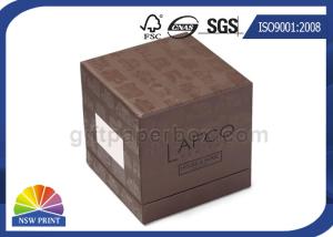 China Soy Ink Printing Chipboard Box Packaging Front Window 3-Piece Rigid Gift Box on sale