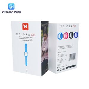 Best Intercon Pack Recyclable Cardboard Folding Boxes 21x9cm Children Watch Box wholesale