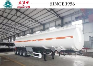 Best 13T Q345B Carbon Steel Fuel Tanker Trailer With Spring Suspension wholesale