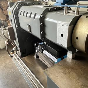 China PVC Pipe Manufacturers Machine 200kg/h - 250kg/h PVC Conical Twin Screw Extruder on sale