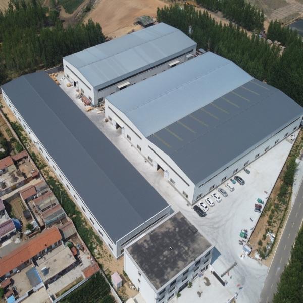 Cheap Large Steel Structure Workshop Prefabricated Workshop Buildings With Crane for sale