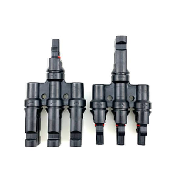 Cheap Waterproof Solar PV Connector T Type 3 To 1 T Branch TUV Certified for sale