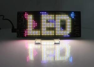 China Custom Mode LED Animation Signs for Car Truck 5VDC USB/2A Scrolling Text 120x595mm Display Screen on sale