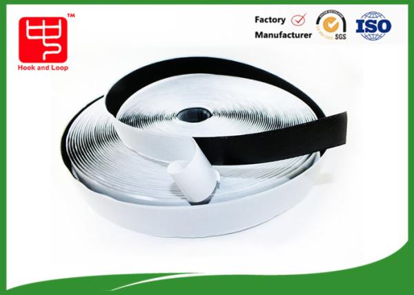 Cheap Hot Melt Glue Strong Sticky White Adhesive Hook And Loop Tape for sale
