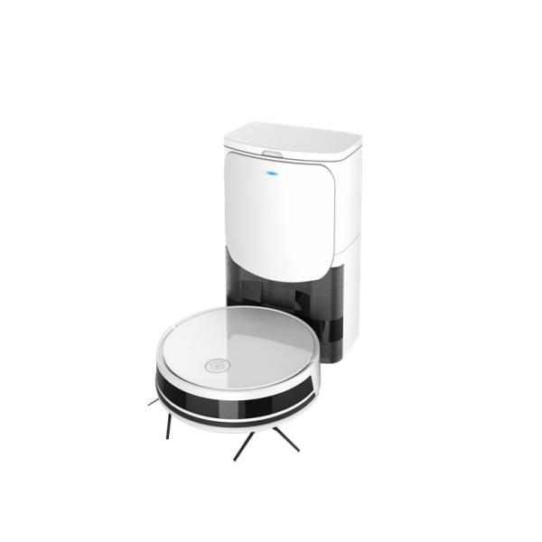 Cheap Low Noise Self Empty Robot Vacuum Cleaner 2kpa for sale