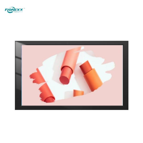 Cheap 12mm Bezel Wall Mounted 49" LCD Digital Window Display with Aluminiu Frame and Performance for sale