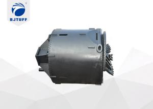 Material Q355B Double Bottom Double Cut Drilling Bucket Drill In Hard Rock