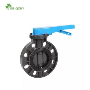 Best Request Sample Compact PVC/UPVC Butterfly Valve with Red Handle and Nice US 1/Piece wholesale
