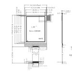 Customize Arduino 0.5" Mono 48088 Dots MP Serial Oled Display Module
