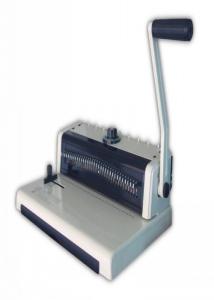 Twin Ring Coil Binding Machine , Office Binding Machine Paper Size A4 T598