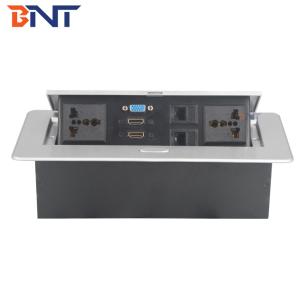 hidden table design with universal  power plug desk pop up power socket  BD630-6
