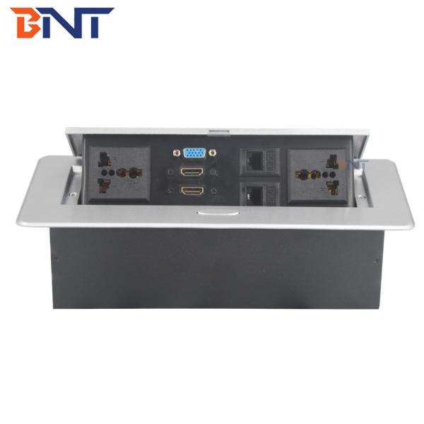 Cheap hidden table design with universal  power plug desk pop up power socket  BD630-6 for sale