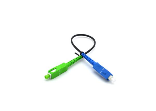 Cheap Simplex SC/UPC-SC/APC FTTH Optical Fiber Patch Cord Single Mode / Multimode for sale