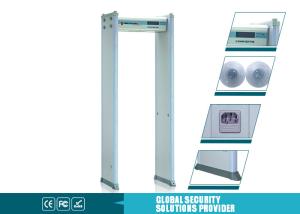 China 6 / 18 Partition detection walk through metal detector rental for Hospital on sale