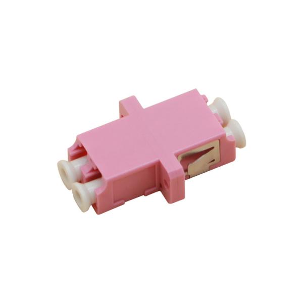 Cheap SC APC Single Mode / Multimode Fiber Duplex Adapter For Optical Data Transmission Connection for sale