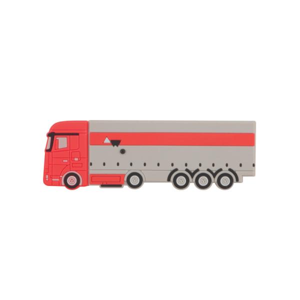 Cheap PVC Or Silicone Custom USB Flash Drives Bus Shape With Data Preload for sale